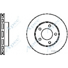 DSK756 APEC Тормозной диск