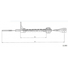 11.065 CABOR Тросик газа