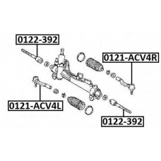 0121-ACV4R ASVA Наконечник поперечной рулевой тяги