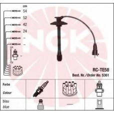 5361 NGK Комплект проводов зажигания