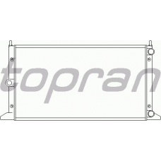 112 293 TOPRAN Радиатор, охлаждение двигателя