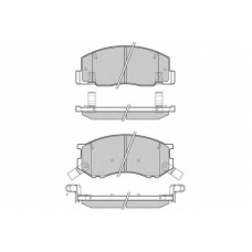 12-1144 E.T.F. Комплект тормозных колодок, дисковый тормоз
