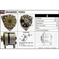 DRA6000 DELCO REMY Генератор