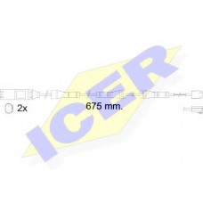 610561 E C ICER Сигнализатор, износ тормозных колодок