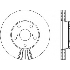 BDR1875.20 OPEN PARTS Тормозной диск