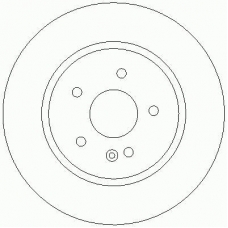 D2431 ROULUNDS Тормозной диск