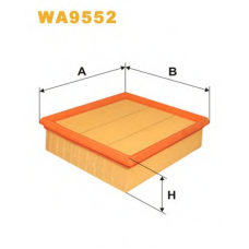 WA9552 WIX Воздушный фильтр