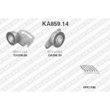 KA859.14 SNR Поликлиновой ременный комплект