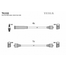 T635S TESLA Комплект проводов зажигания