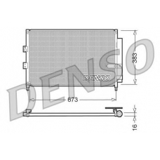 DCN40003 DENSO Конденсатор, кондиционер