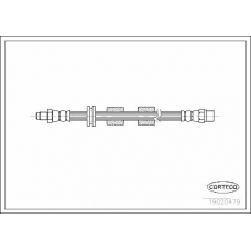 19020479 CORTECO Тормозной шланг
