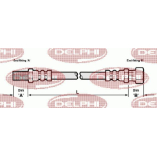 LH5873 DELPHI Тормозной шланг