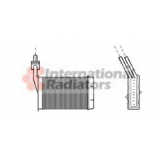 43006034 VAN WEZEL Теплообменник, отопление салона