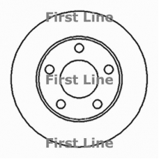 FBD822 FIRST LINE Тормозной диск