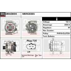 DRA0804 DELCO REMY Генератор