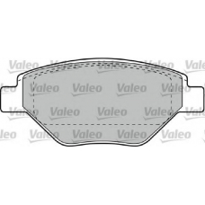 598557 VALEO Комплект тормозных колодок, дисковый тормоз