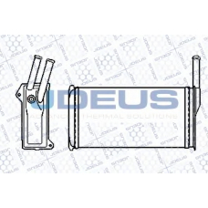 212V02 JDEUS Теплообменник, отопление салона