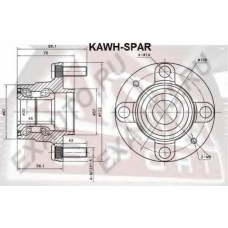 KAWH-SPAR ASVA Ступица колеса