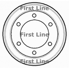 FBR749 FIRST LINE Тормозной барабан