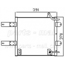 PXNCX-078T Parts mall Конденсатор, кондиционер