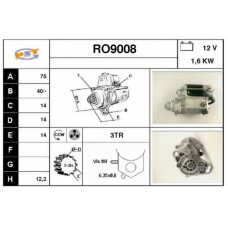 RO9008 SNRA Стартер