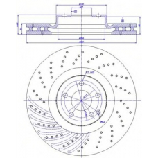 142.1207 CAR Тормозной диск