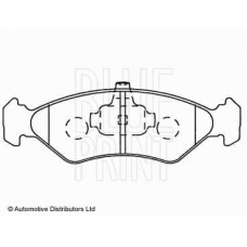 ADM54268 BLUE PRINT Комплект тормозных колодок, дисковый тормоз