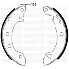 53-0002 METELLI Комплект тормозных колодок