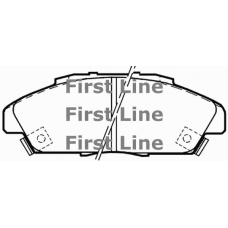 FBP1290 FIRST LINE Комплект тормозных колодок, дисковый тормоз