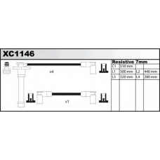 XC1146 QUINTON HAZELL Комплект проводов зажигания