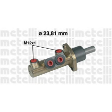 05-0311 METELLI Главный тормозной цилиндр