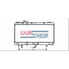 3234601 KUHLER SCHNEIDER Радиатор, охлаждение двигател