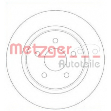 61459.00 METZGER Тормозной диск