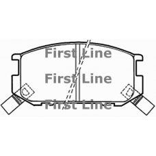 FBP1527 FIRST LINE Комплект тормозных колодок, дисковый тормоз