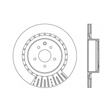 BDR2710.20 OPEN PARTS Тормозной диск