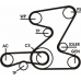 6PK2090D1 CONTITECH Поликлиновой ременный комплект