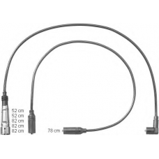 0300891220 BERU Комплект проводов зажигания