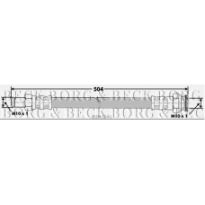 BBH6240 BORG & BECK Тормозной шланг