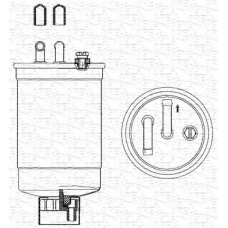213908513000 MAGNETI MARELLI Топливный фильтр