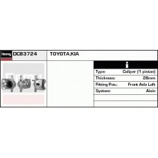 DC83724 DELCO REMY Тормозной суппорт