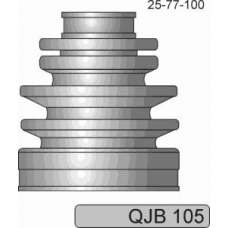 QJB105 QUINTON HAZELL Комплект пылника, приводной вал