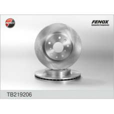 TB219206 FENOX Тормозной диск