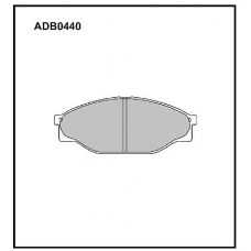 ADB0440 Allied Nippon Тормозные колодки