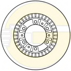 6040771 GIRLING Тормозной диск