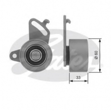 T41068 GATES Натяжной ролик, ремень грм