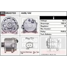 DRA0703 DELCO REMY Генератор