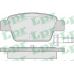 05P1269 LPR Комплект тормозных колодок, дисковый тормоз