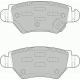 FD6789N NECTO Комплект тормозных колодок, дисковый тормоз