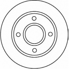 562078BC BENDIX Тормозной диск