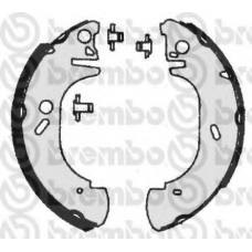 S 24 522 BREMBO Комплект тормозных колодок